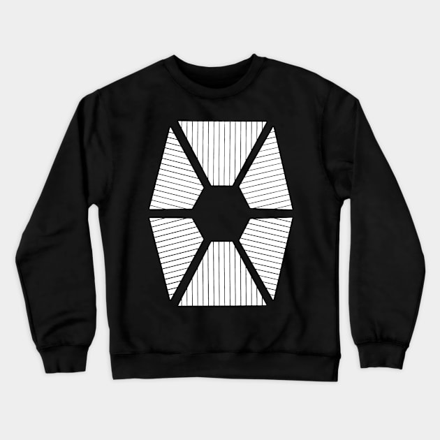 White TIE Event Crewneck Sweatshirt by My Geeky Tees - T-Shirt Designs